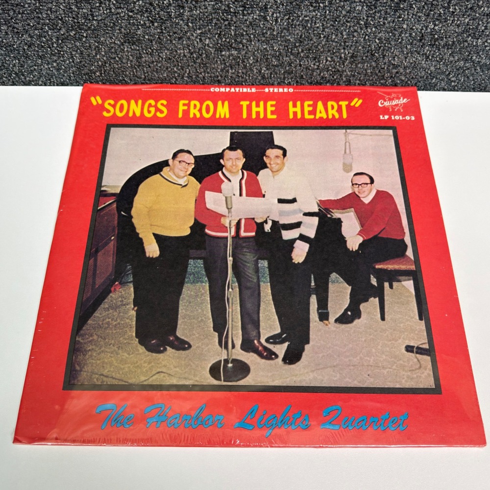 Sealed Harbor Lights Quartet Songs From The Heart LP 101-03 Gospel Stereo Vinyl